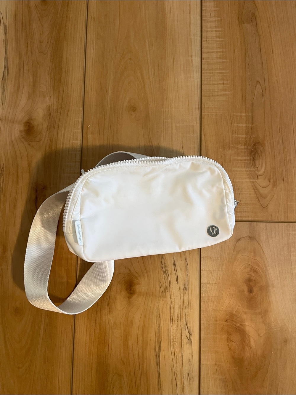 lululemon athletica White Crossbody Pouch with Wide Strap
